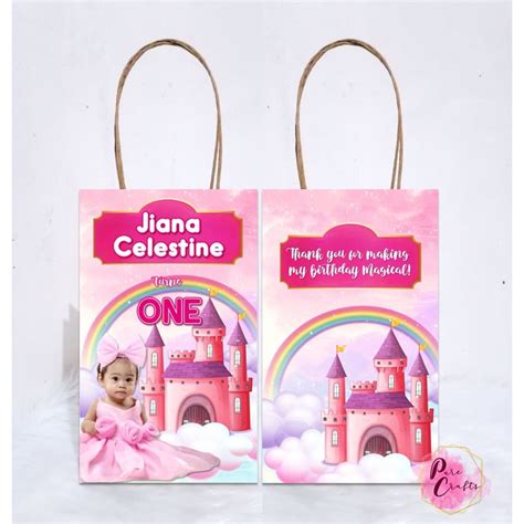 Fairytale land Jollibee themed Loot bags .